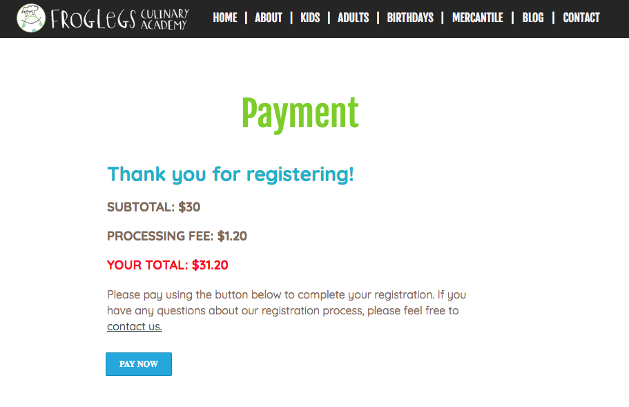 The new all-in-one payment page