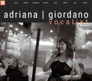 adrianagiordano.com screenshot